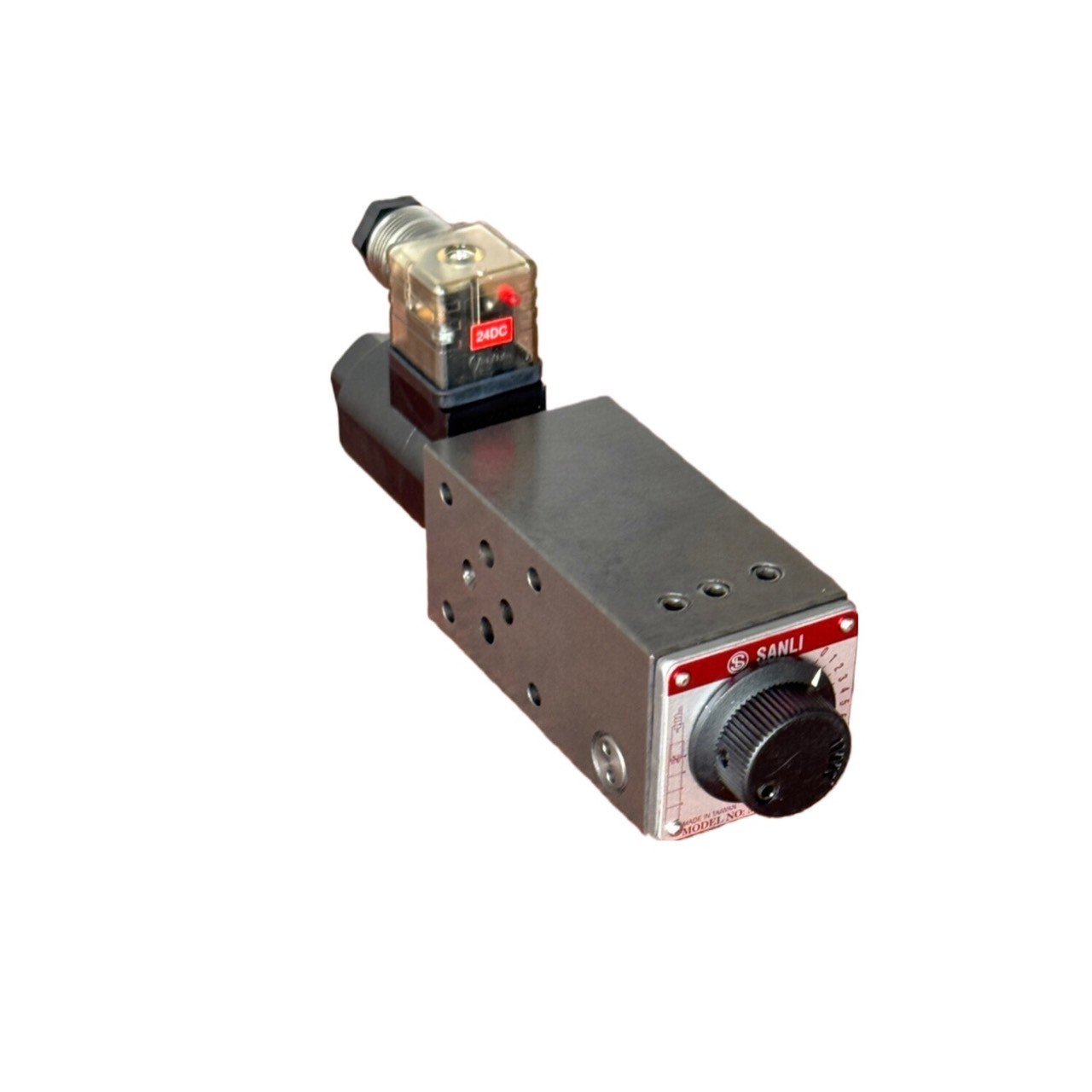 Competitive Price Stackable Laminated Flow Solenoid Operated Hydraulic Valve Made In Taiwan