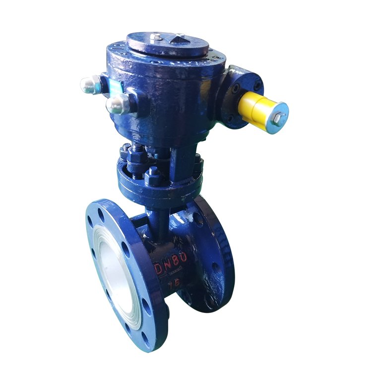 2024 Factory Wholesale Model D343H-16C DN80 Cast Steel Hydraulic Turbine Hard Seal Flange Butterfly Valve