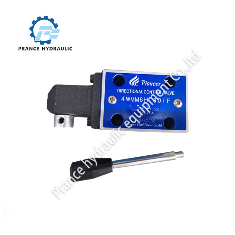 Original Hydraulic Single Handle Solenoid Operated Directional Valve 4WMM6H-80/F Handle Operated Valve