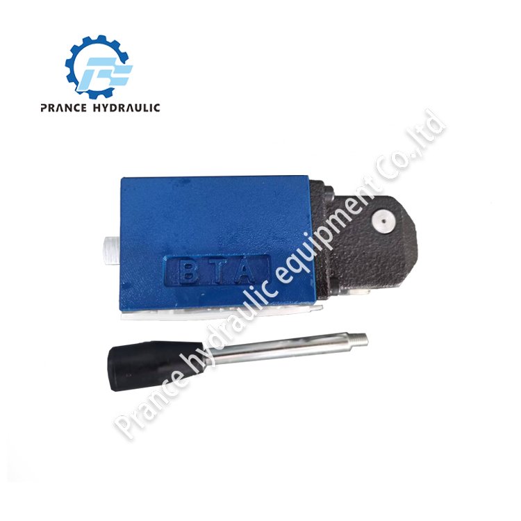 Original Hydraulic Single Handle Solenoid Operated Directional Valve 4WMM6H-80/F Handle Operated Valve