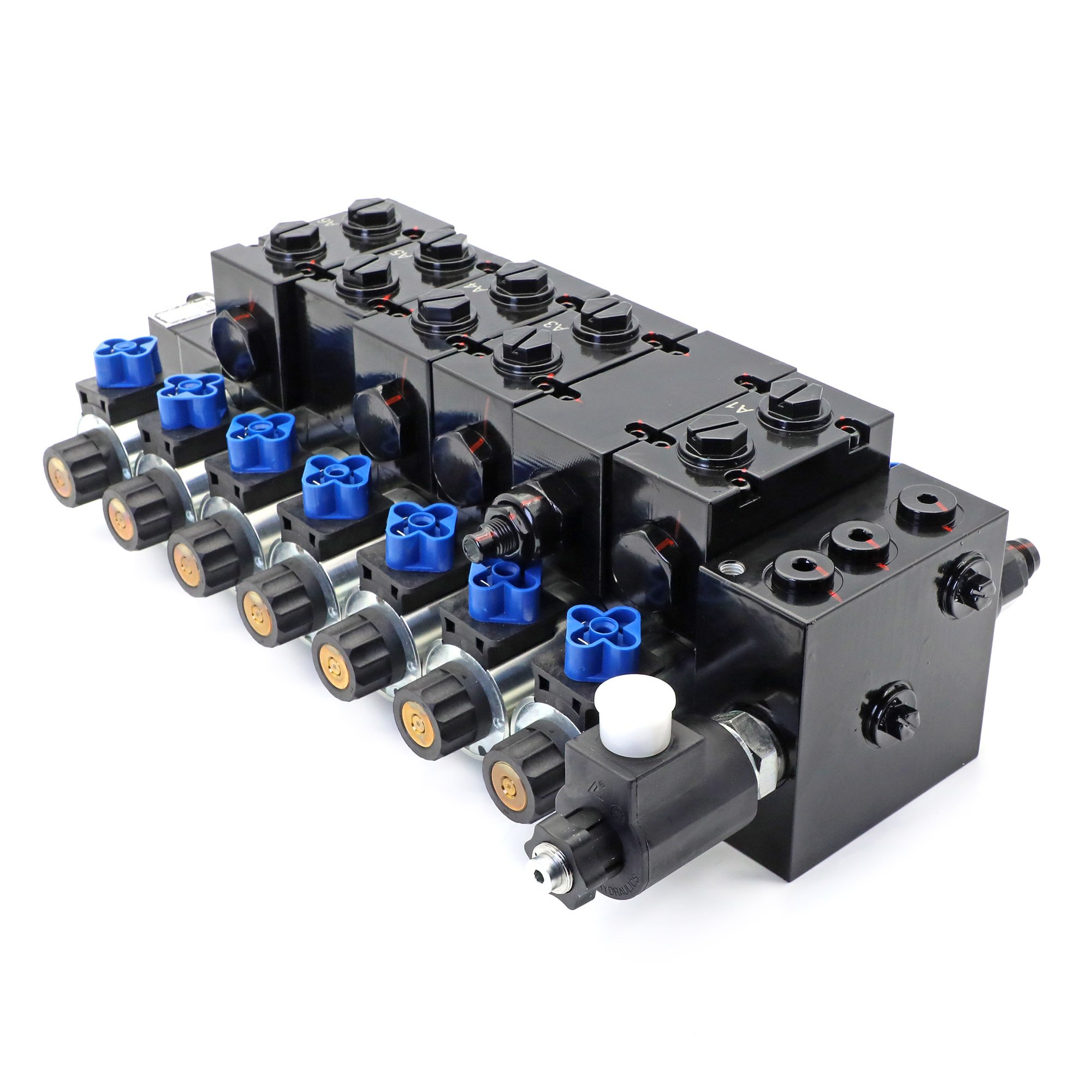 New Type Electric Hydraulic Valve Block with Hydraulic Throttle Valve in Control