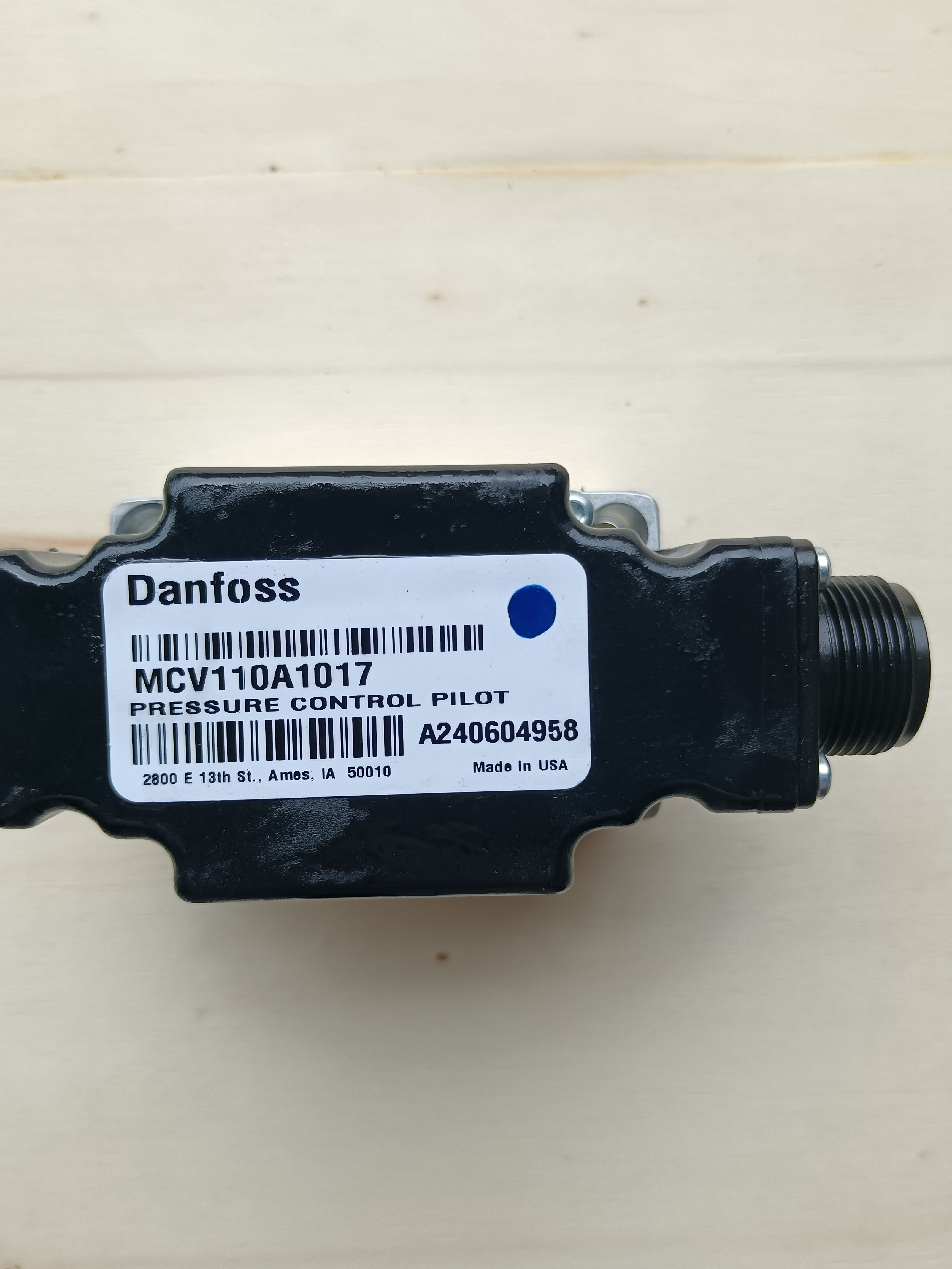 MCV110A1017 Series Hydraulic Control Valve Pressure Control Pilot Valve Models MCV110A1017