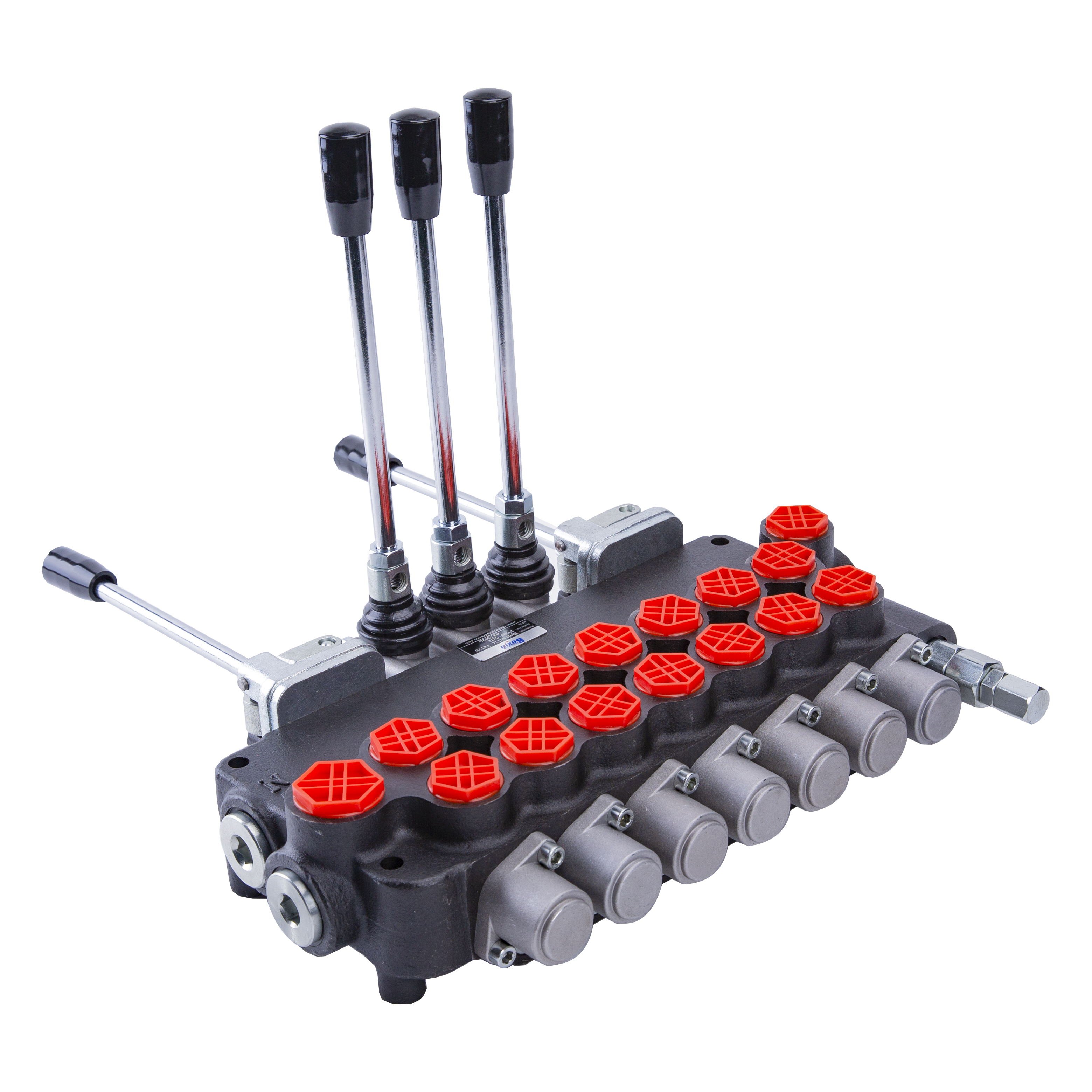 P80 80 lpm hydraulic distributor monoblock hydraulic directional control valve