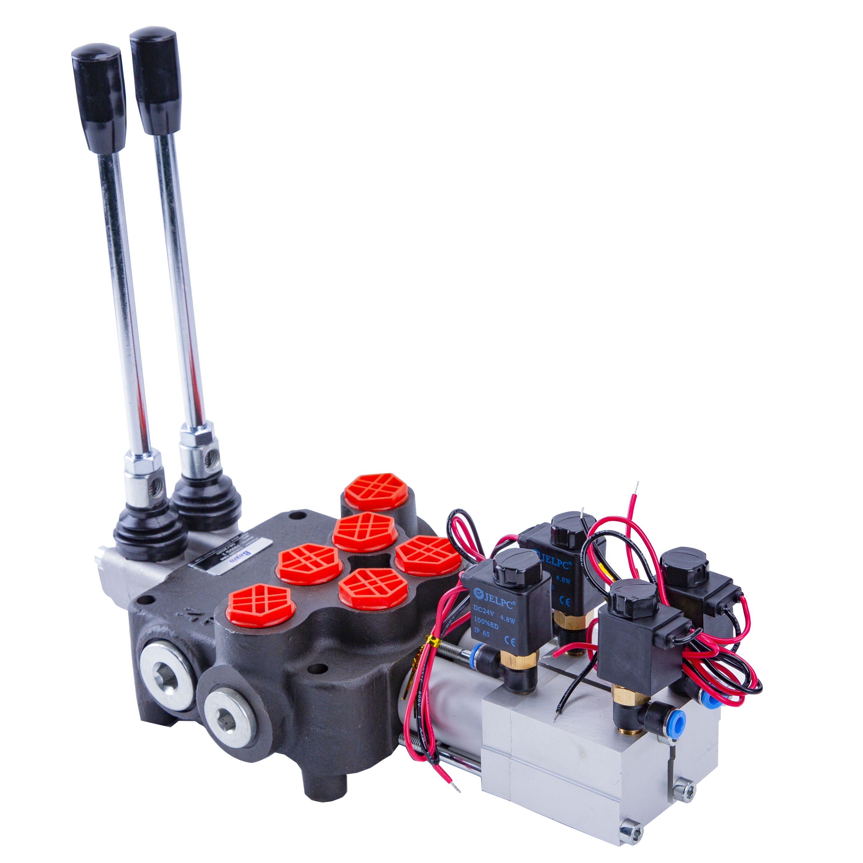P80 80 lpm hydraulic distributor monoblock hydraulic directional control valve