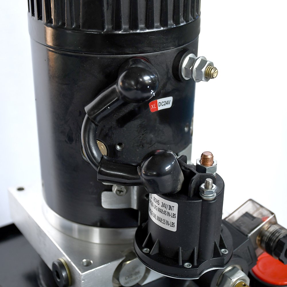 Newest Design Top Quality 12V 24V Dc Single Action Vertical Hydraulic Power Pack Unit