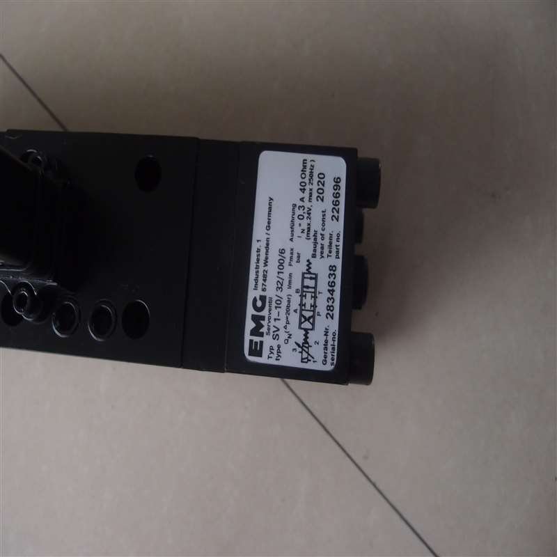 Original EMG hydraulic SV1 ESSV1 SV1-10 series valve SV1-10/32/100/6 servo control valve