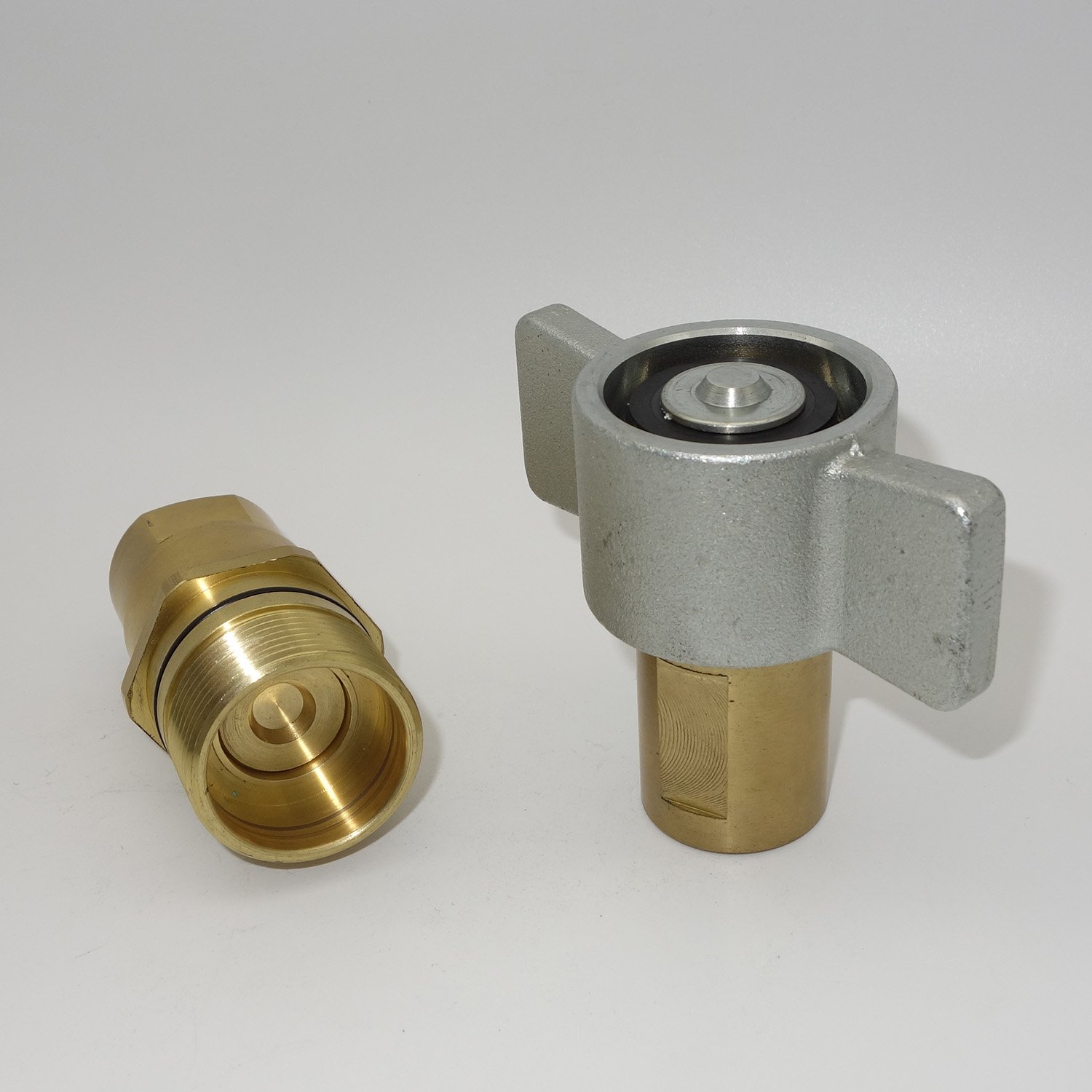 NAIWO Thread Connecting quick release connector Quick Disonnect Coupling hydraulic part Brass wing nut quick couplers NWGT