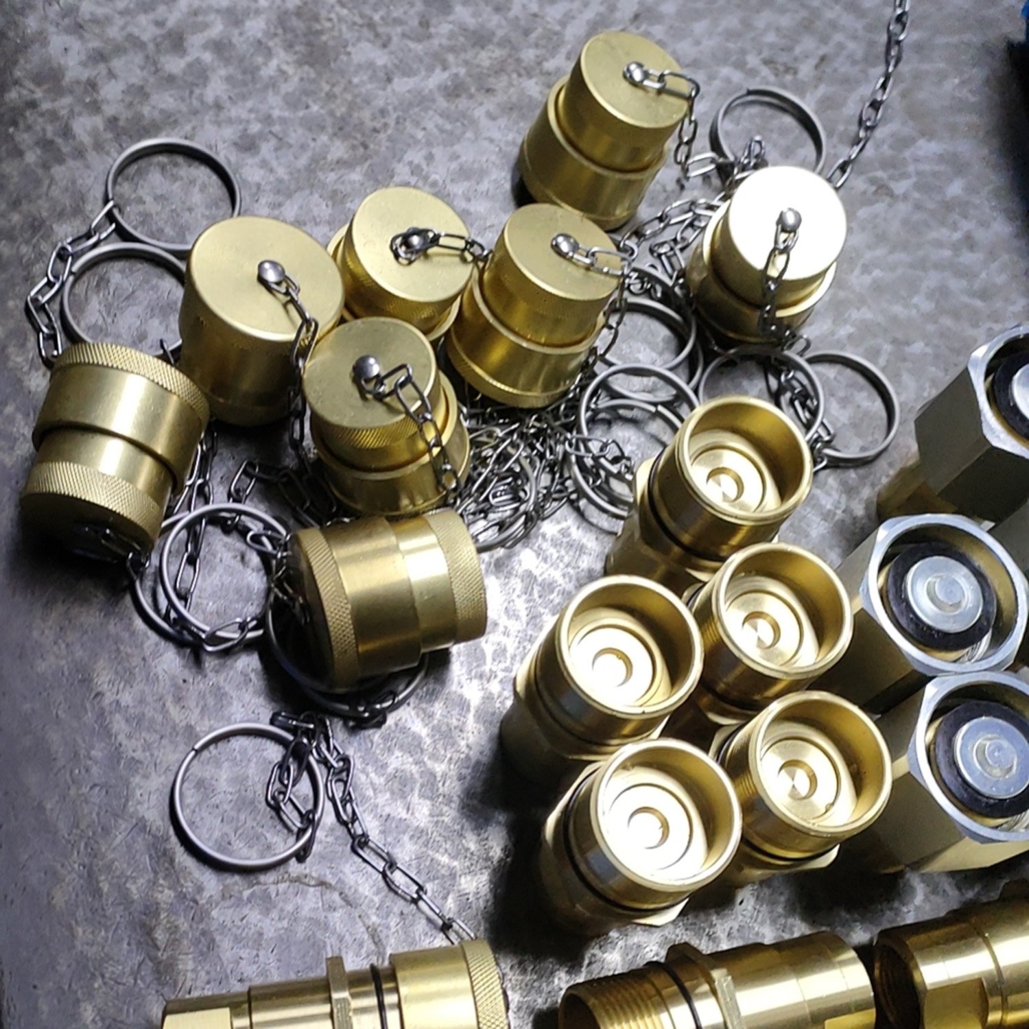 NAIWO Thread Connecting quick release connector Quick Disonnect Coupling hydraulic part Brass wing nut quick couplers NWGT