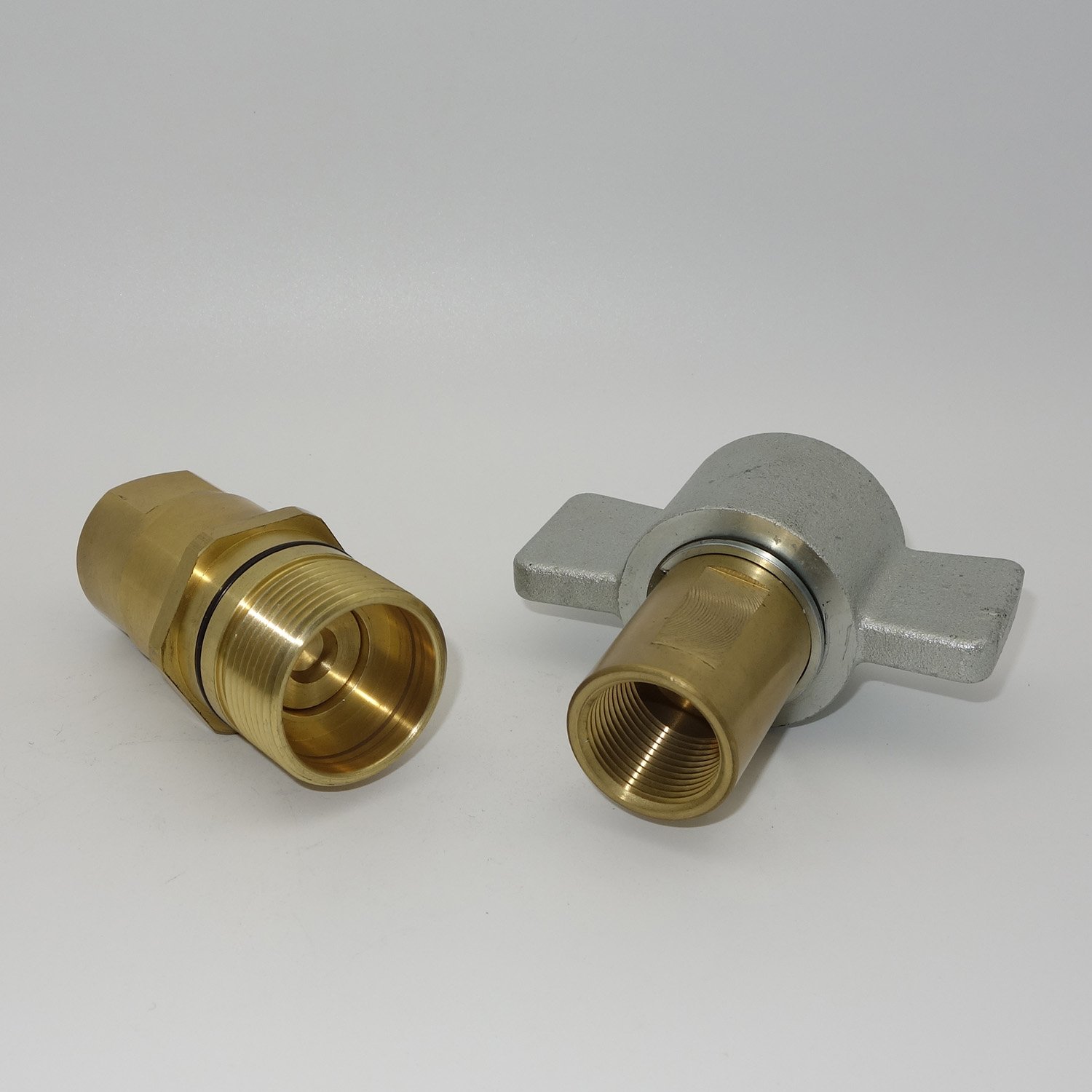NAIWO Thread Connecting quick release connector Quick Disonnect Coupling hydraulic part Brass wing nut quick couplers NWGT