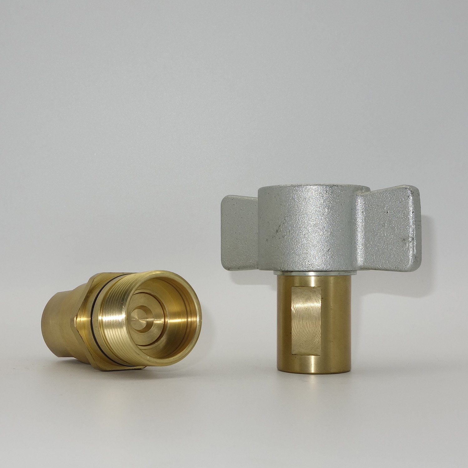 NAIWO Thread Connecting quick release connector Quick Disonnect Coupling hydraulic part Brass wing nut quick couplers NWGT