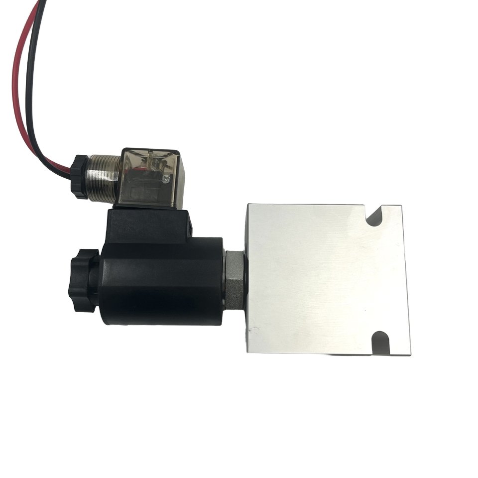 24V Coil Hydraulic Block Hydraulic Cartridge Valve Solenoid Valve SV10-21 2-Position 2-Way Normally Open