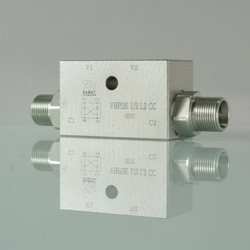 VBPDE 1/2 L2 CC double way hydraulic lock Factory direct sell low MOQ stock dual hydraulic lock valve
