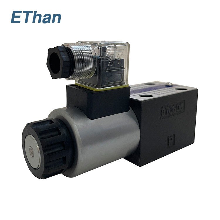 High Pressure DC Plug-in Connector 4WE6 Hydraulic Solenoid Directional Valves For Rexroth