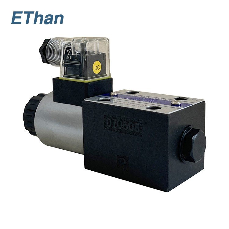 High Pressure DC Plug-in Connector 4WE6 Hydraulic Solenoid Directional Valves For Rexroth