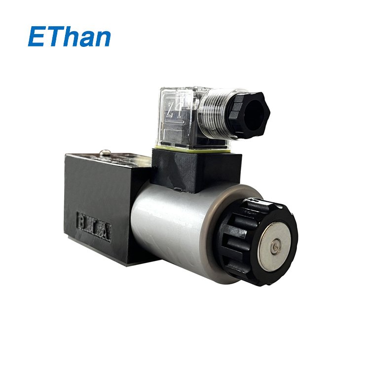 High Pressure DC Plug-in Connector 4WE6 Hydraulic Solenoid Directional Valves For Rexroth