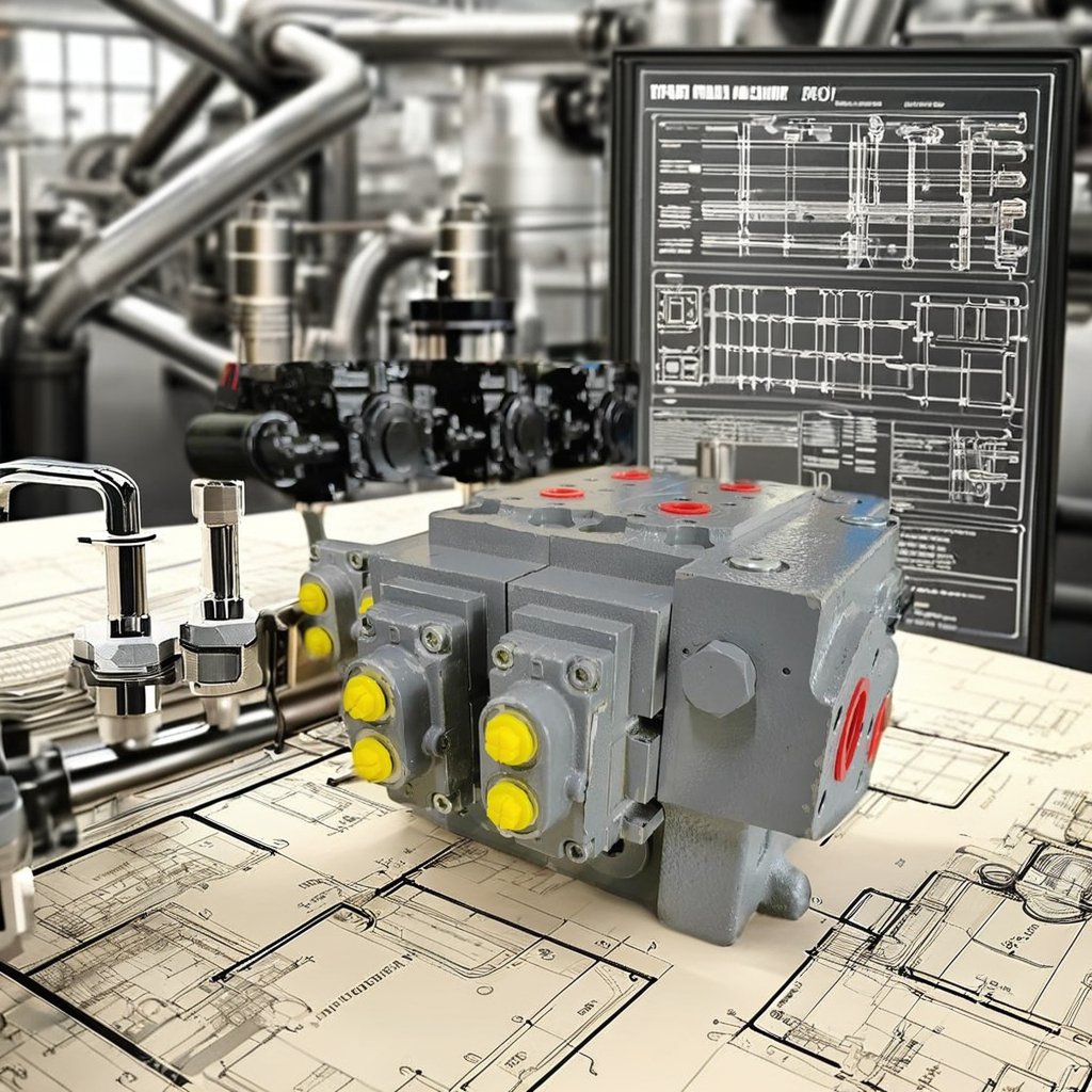 Original PVG16 PVG32 PVG100 PVG128 PVG256 Monoblock Hydraulic Proportional Directional Control Valve High Hydraulic Valves