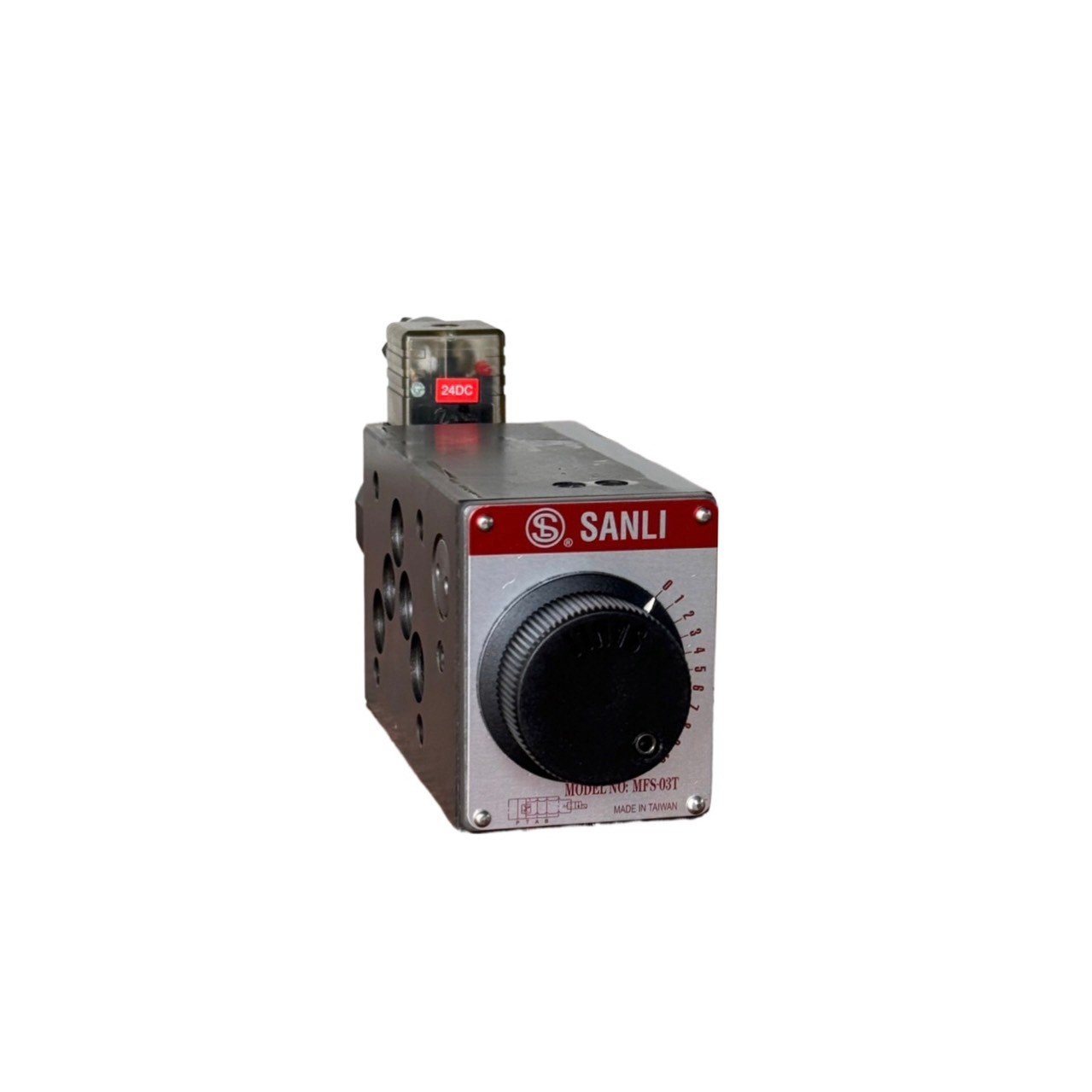 Taiwan Manufacturer Premium Adjustable Laminated Flow Hydraulic Solenoid Valve For Export