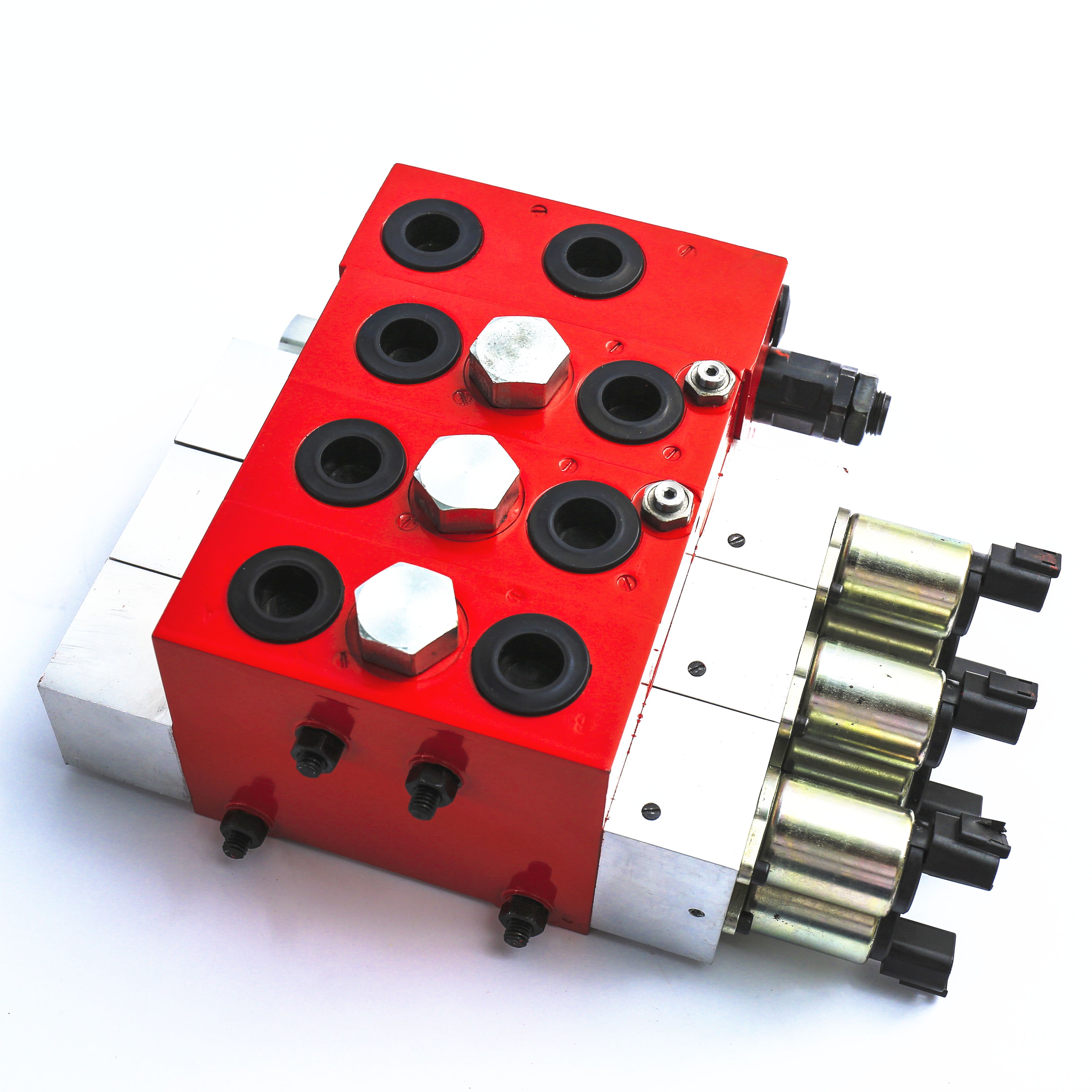 Backhoe Loader Flow 100 Liters Sectional Hydraulic Control Valve