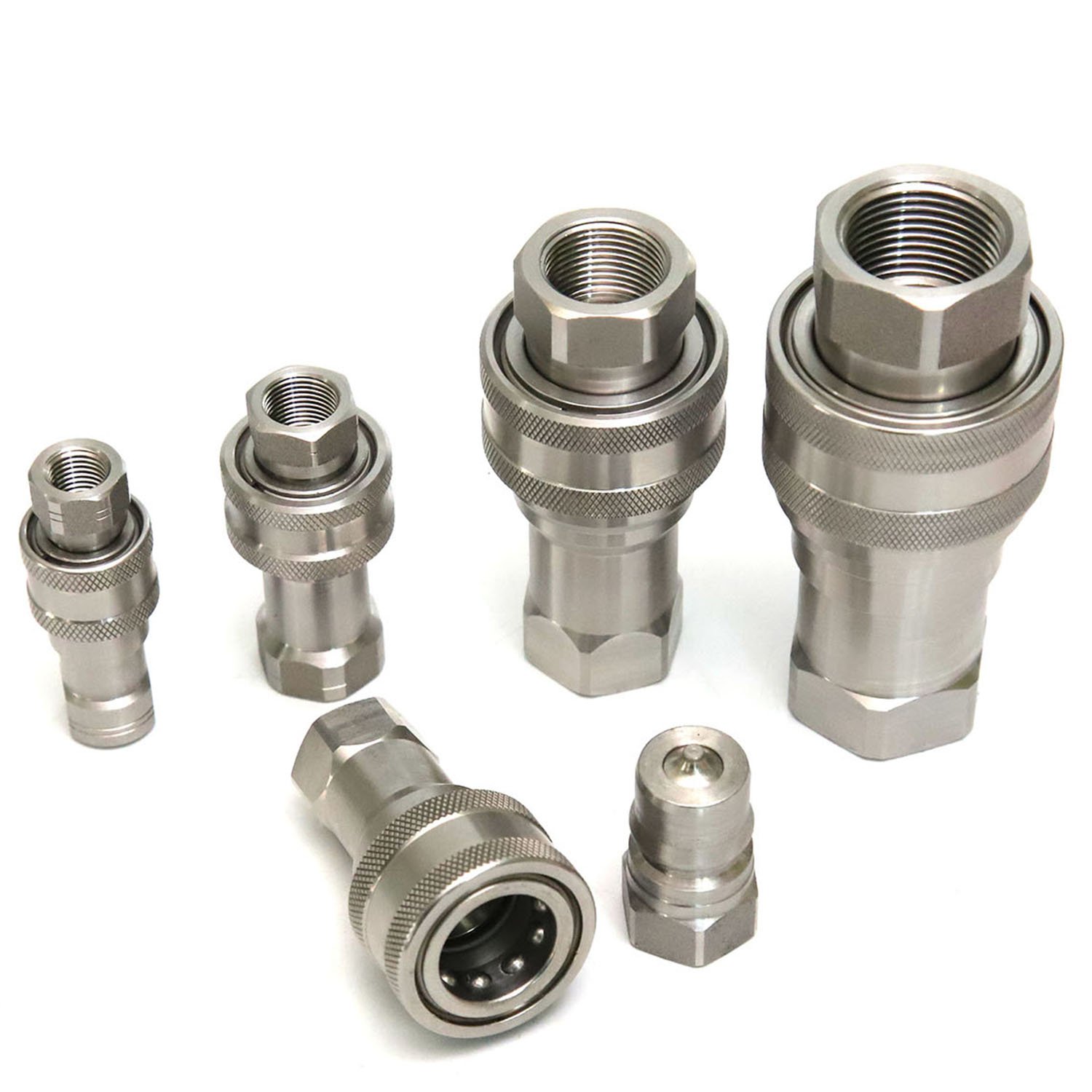 NAIWO stainless Quick Connector ISO 7241B quick coupling hydraulic part quick couplers NWB