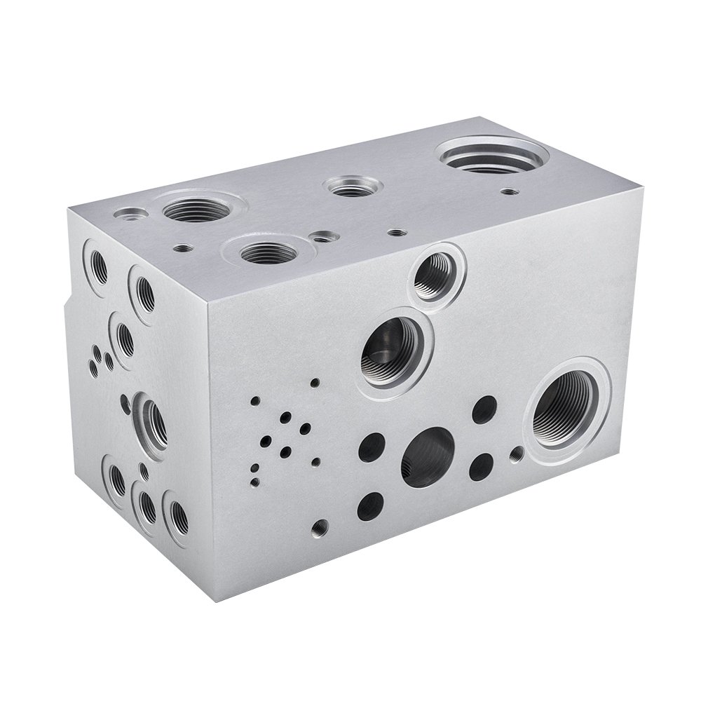 Factory hydraulic experts according to the drawings customize aluminum steel hydraulic valve block hydraulic manifold