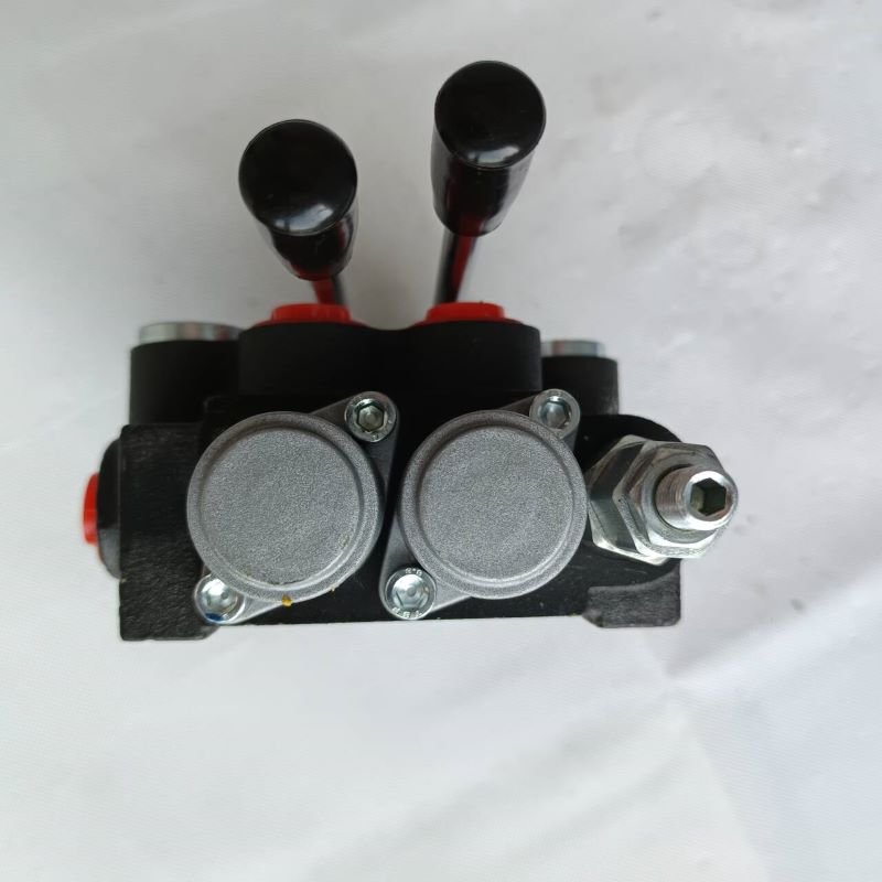 2 Spool P40 Hydraulic Monoblock Directional Control Valve P120 tractor Hydraulic Valve 4 way 2 position hydraulic valve