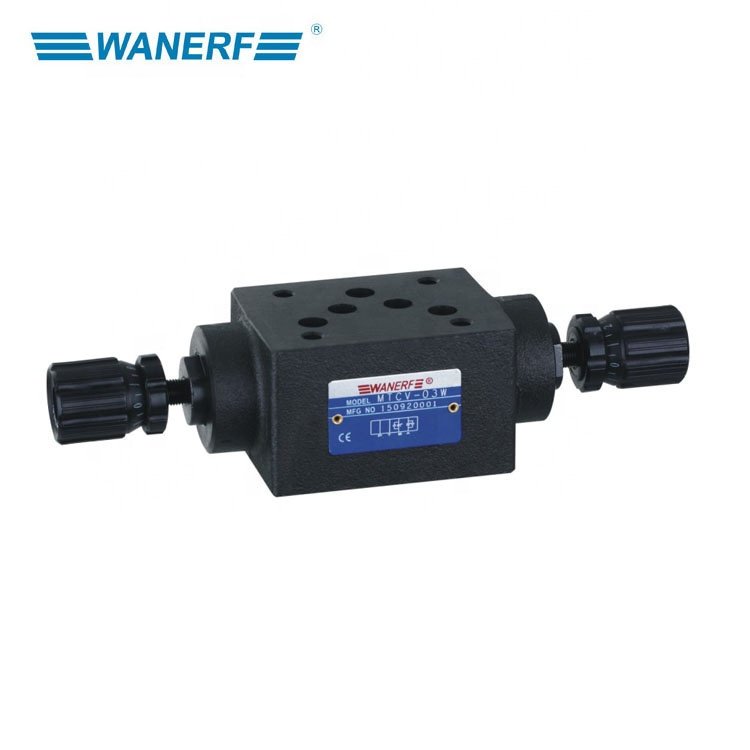 WANERF MRV-02P/A/B/C hydraulic pressure modular YUKEN relief function valve