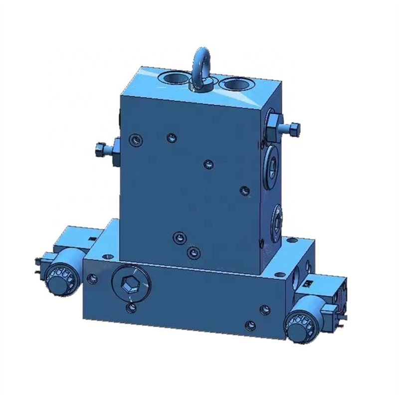 Customization Manifold Hydraulic Valve Multi-way Block Assembly Excavator Tractor Lift Oil Circuit Control For Grab Bucket Crane