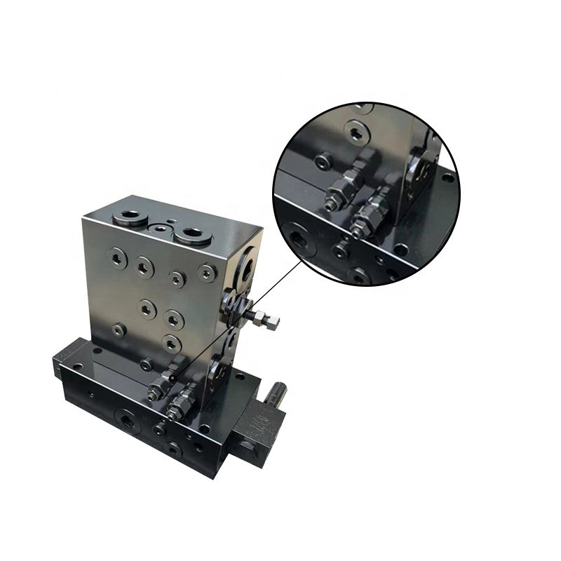 Customization Manifold Hydraulic Valve Multi-way Block Assembly Excavator Tractor Lift Oil Circuit Control For Grab Bucket Crane