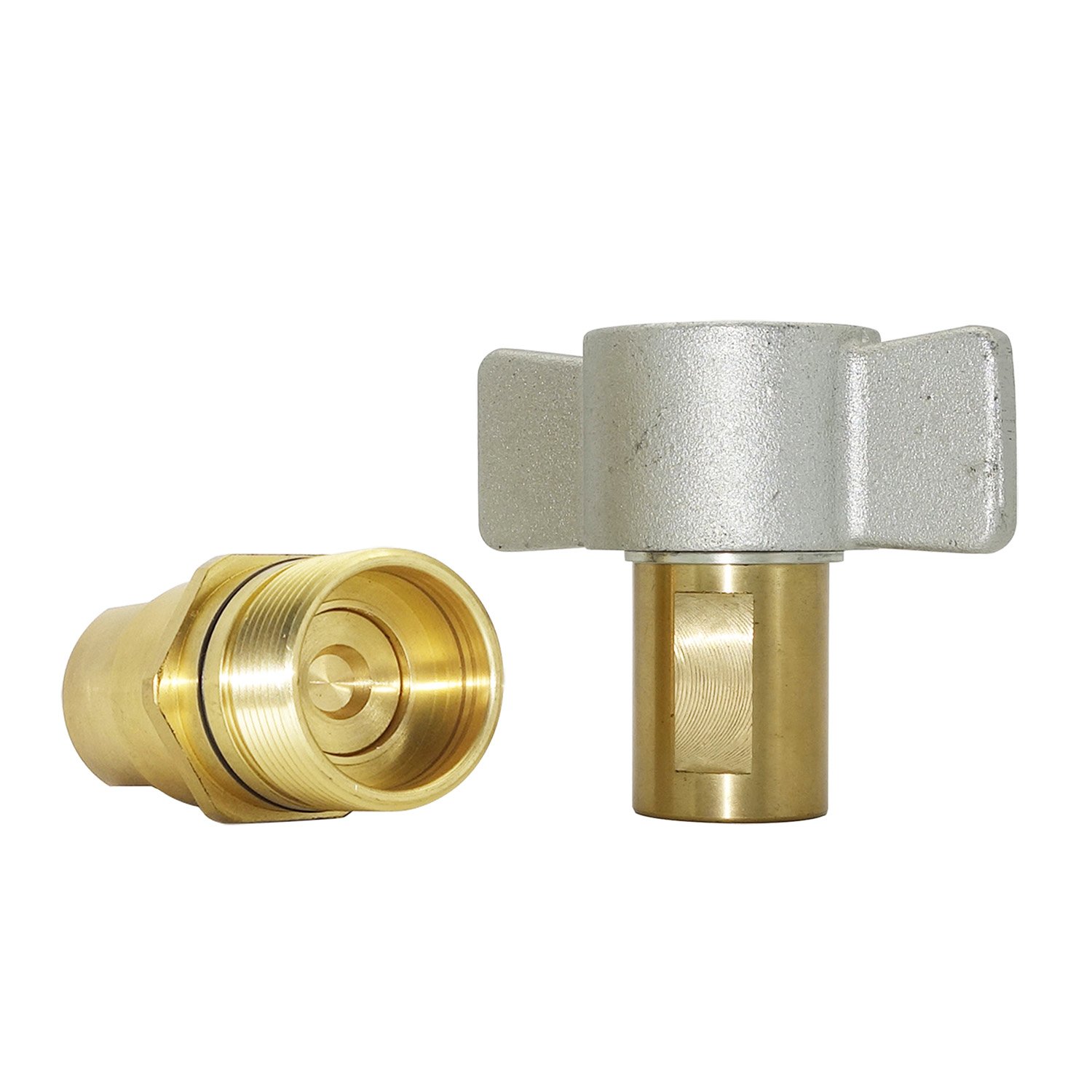 NAIWO brass Thread Connecting wing Quick Disonnect Coupling quick couplers NWGT double connector 1 inch hydraulic pipe