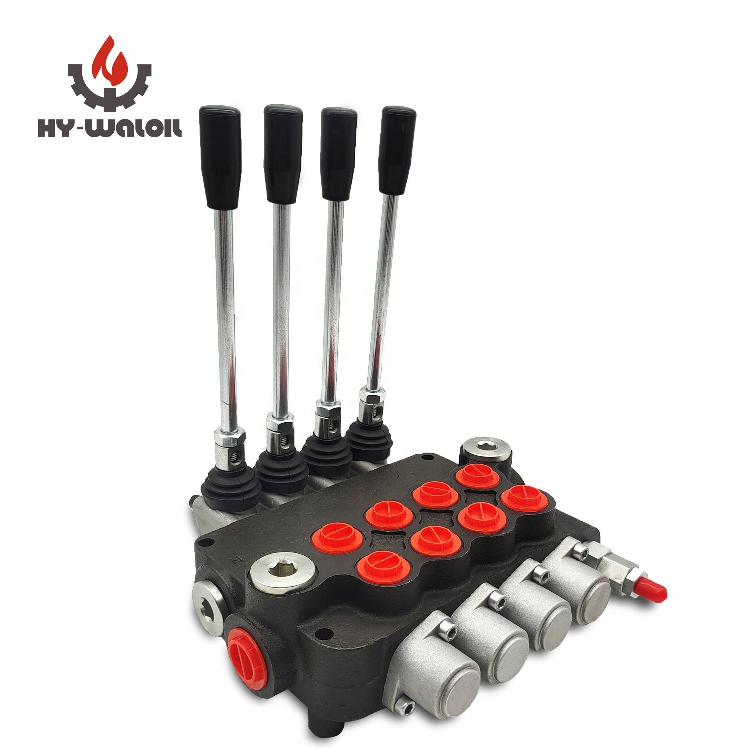 Hydraulic Parts P40 P80 Hydraulic Spool Monoblock Valve For Loader Winch