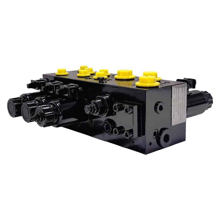 Hawe PSL PSV electric forklift control valve hydraulic proportional multi-way directional load holding group manifold block