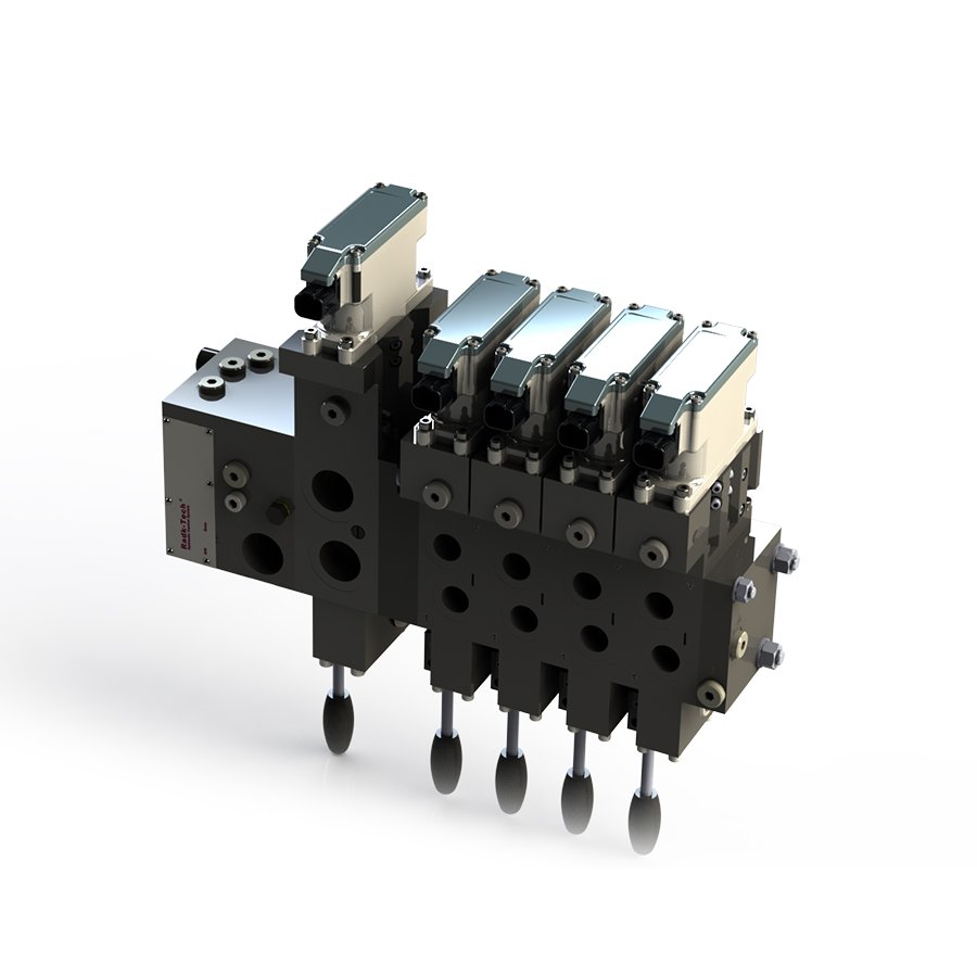 Hawe PSL PSV Multi-Way Hydraulic Valve Electro-Hydraulic Proportional Directional Spool Load Sensing Pre-Compensator