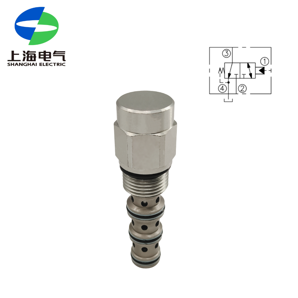 High Performance Pilot-operated Hydraulic Screw-in Valve PD10-41 Hydra Force Valve Hydraulic Cartridge Valves