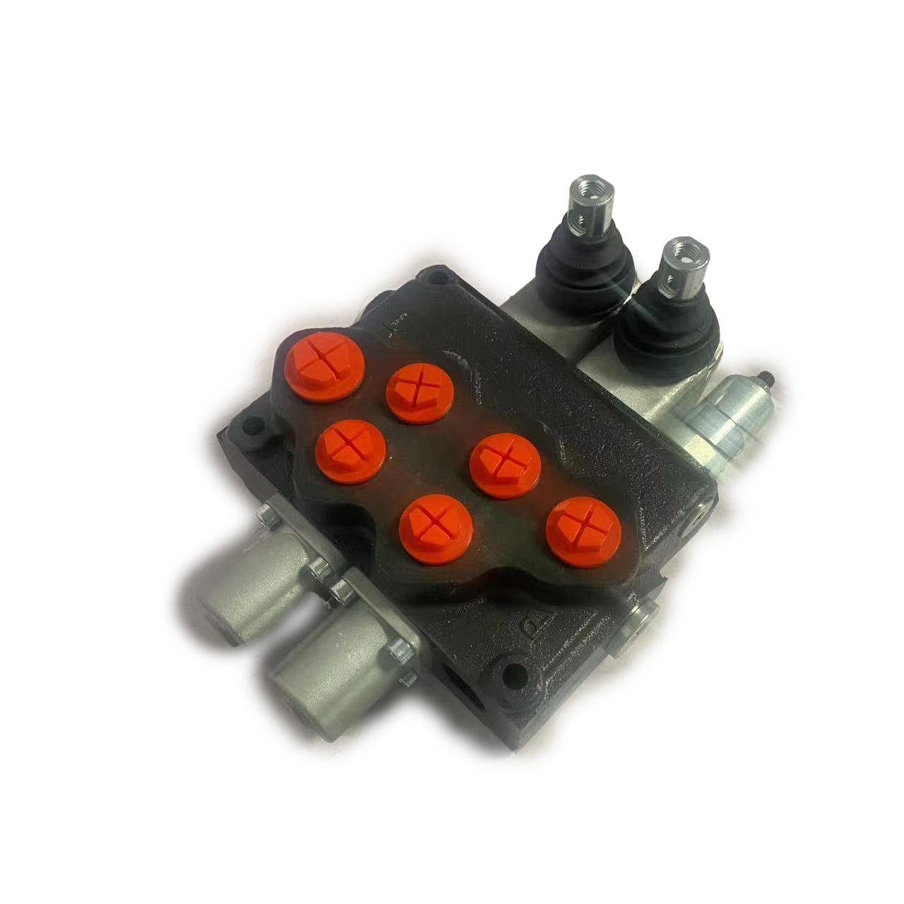 Lixin 3600 PSI 18 GPM Rating SD11 Series 2 Spools Hydraulic Directional Control Valve