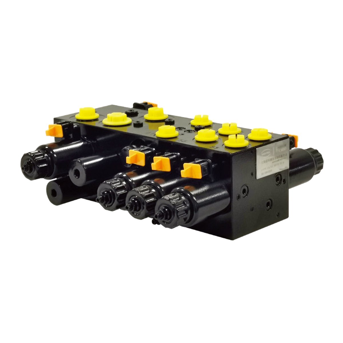 Buchholz electric forklift control valve hydraulic proportional multi-way directional flow load holding group manifold block