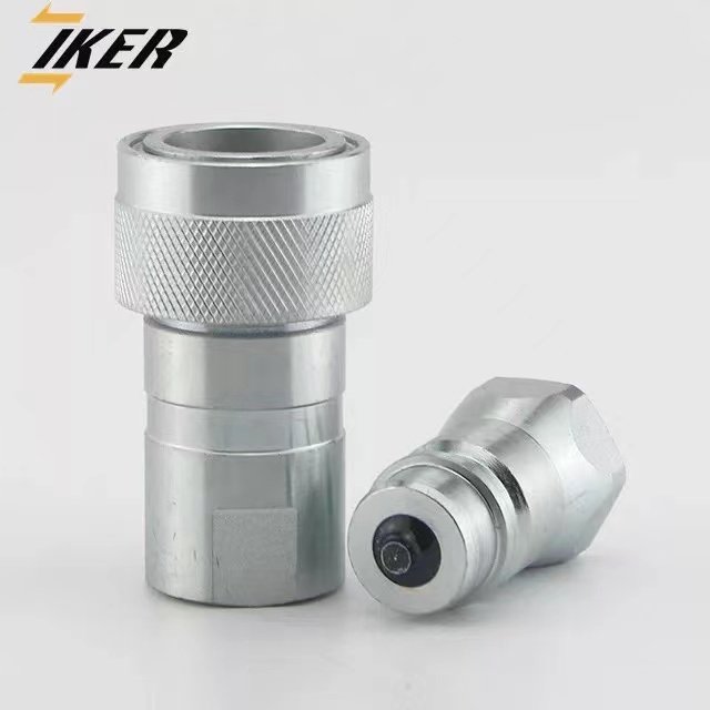 1/2" NPT/BSP PARKER 4000 Series ISO5675 Hydraulic Coupler for Agricultural Equipment