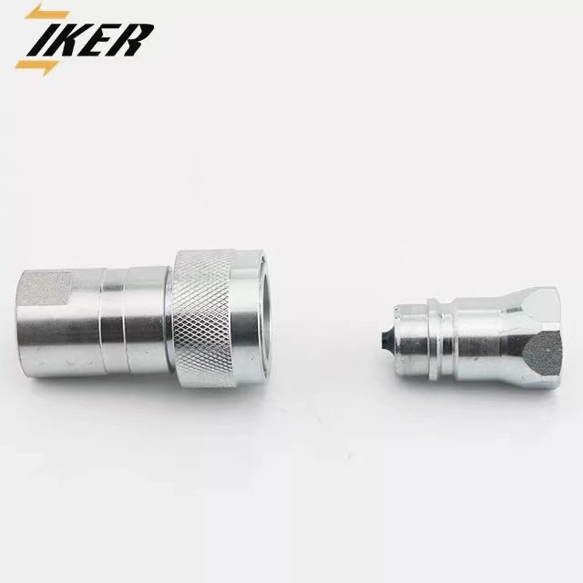 1/2" NPT/BSP PARKER 4000 Series ISO5675 Hydraulic Coupler for Agricultural Equipment