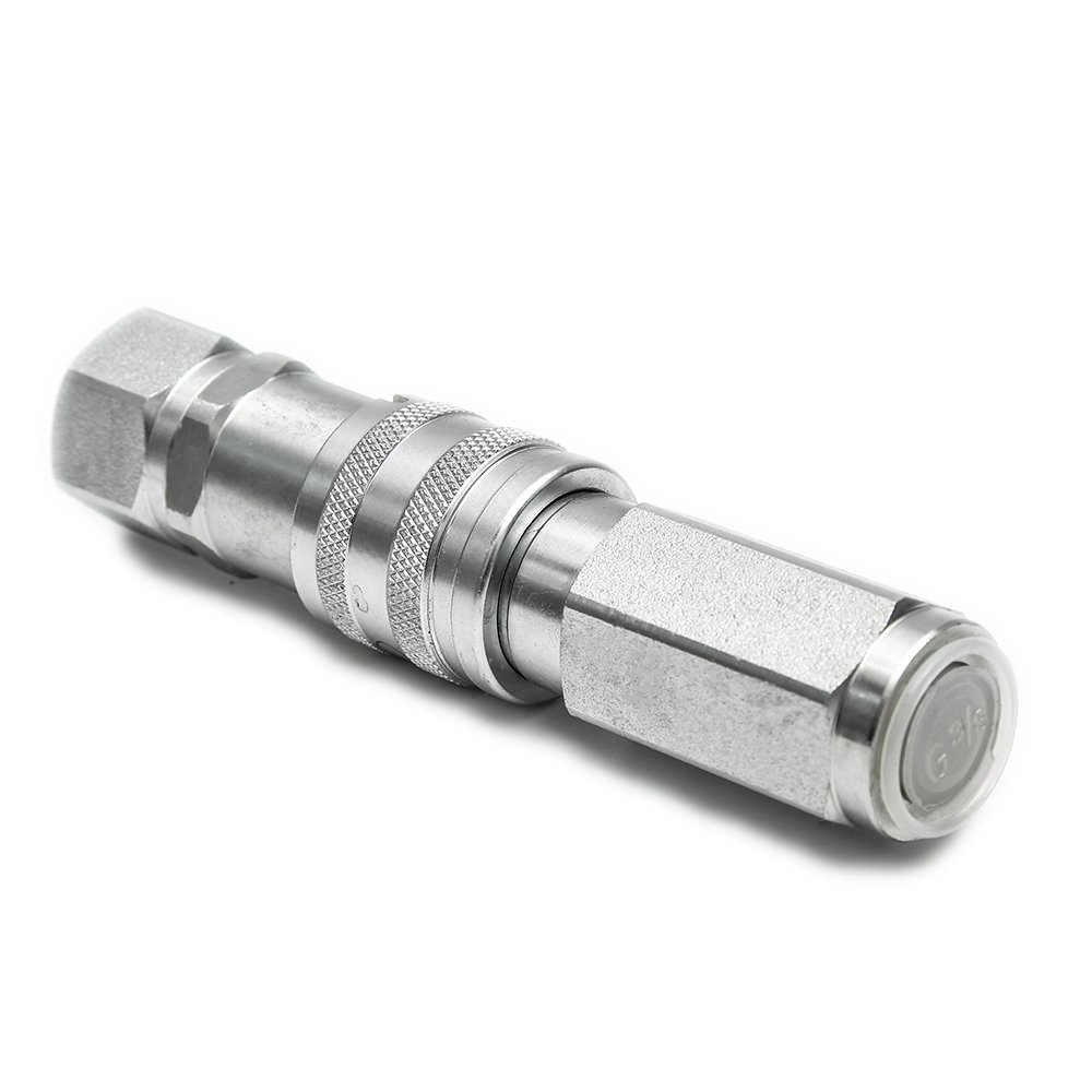 Male & Female Flat Face hydraulic quick Coupler Kit 153-2994 153-2995 Fits for CAT Excavator Loader Truck