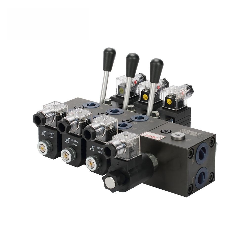 Manual and Electric Control Hydraulic Valves Shuttle Hydraulic System with Shuttle Valve