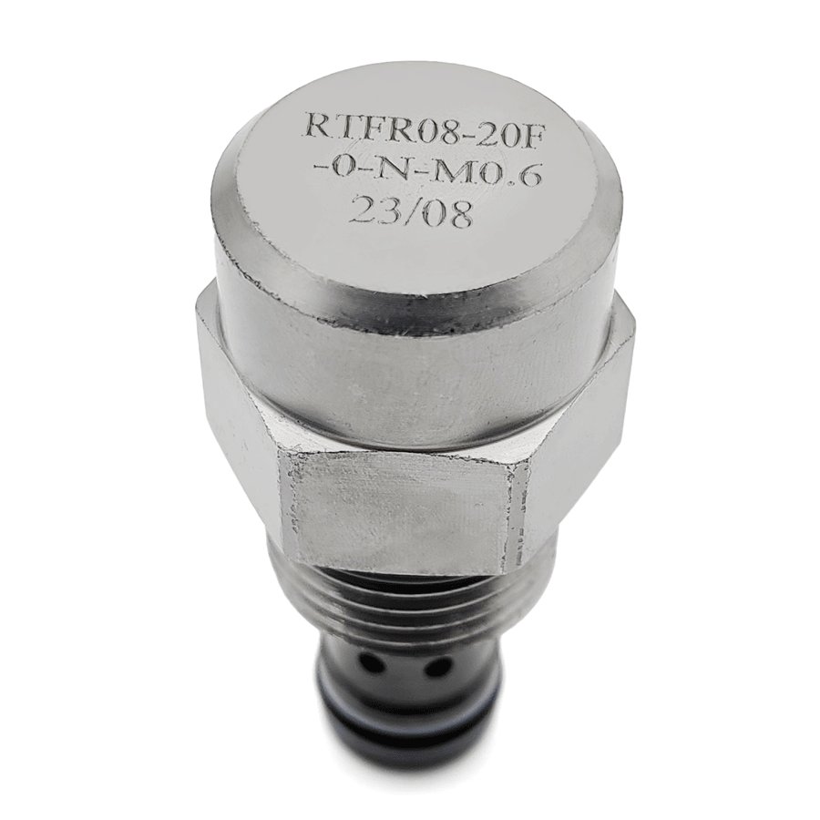 Hydraulic Flow Controls Pressure Compensated - Flow Regulators - Restrictive Type - Non-adjustable Cartridge Valve RADK FR08-20F