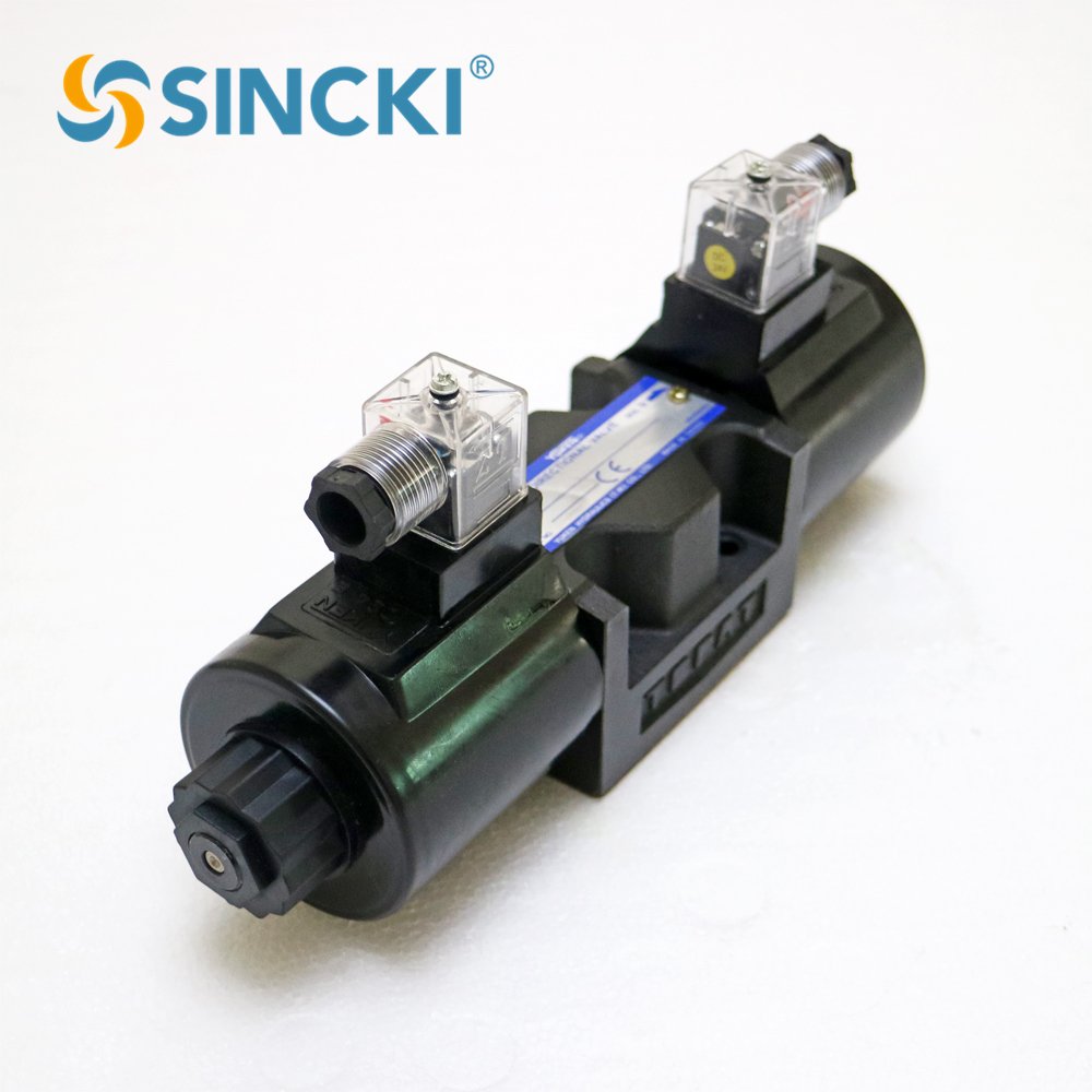 Yuken Type DSG-02-3C3 hydraulic pilot priority valve