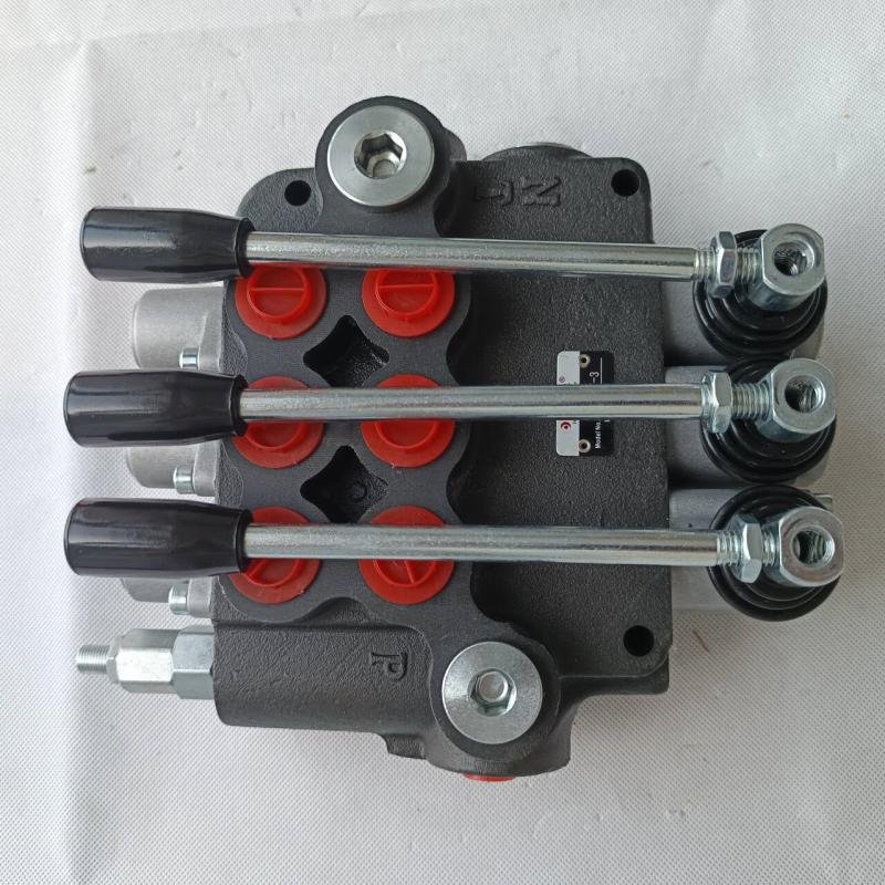 40L/min 80L/min 120L/min Flow Hydraulic Directional monoblock Valve P40 Series Hydraulic Multi-way Directional Control Valve