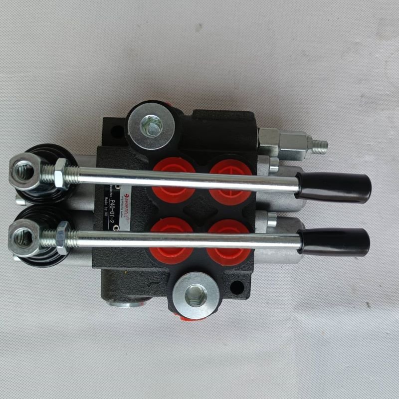 P40 p80 monoblock directional control valve hydraulic for tractor/sanitation/mini machinery
