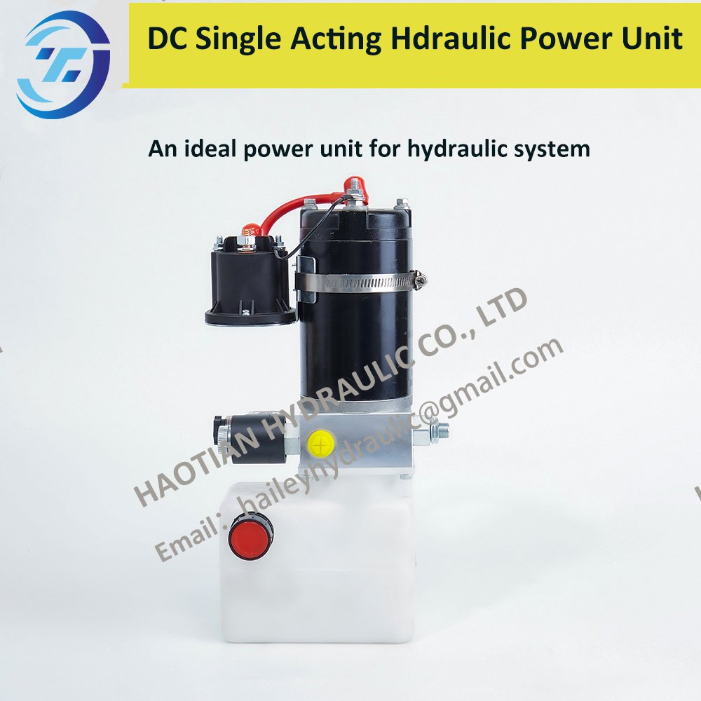 12v24v dc hydraulic power pack units