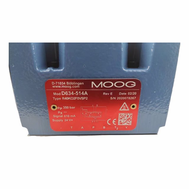 OUKAIRUI MOOG D634-514A D634-528A D633-308B D633-313 Suction Control Hydraulic Servo Valves