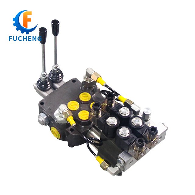 Fucheng P80 hydraulic driectional flow control valve with 235bar pressure