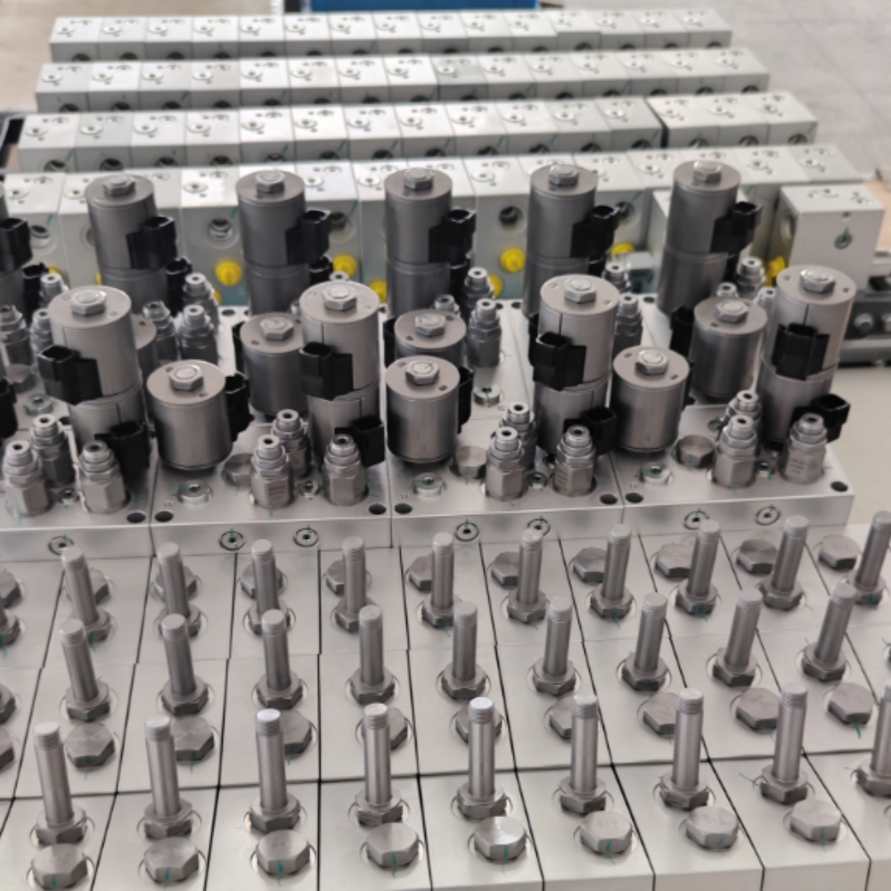 OEM Factory Hydraulic Valve Block For Manifold Scissor Lift Hydraulic Transmission System Hydraulic Manifolds Design
