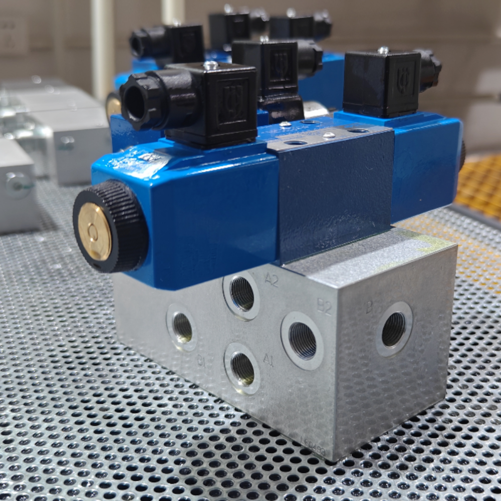 OEM Factory Hydraulic Valve Block For Manifold Scissor Lift Hydraulic Transmission System Hydraulic Manifolds Design
