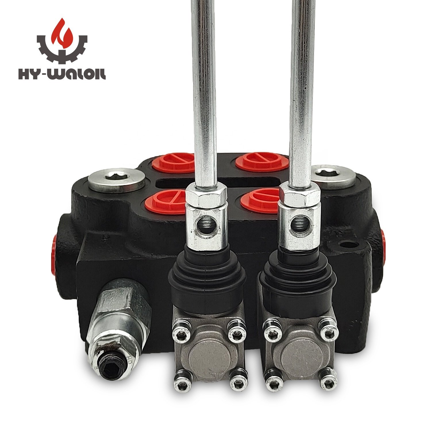 3000 PSI Hy-waloil ZT-L20 2 Spool 25 GPM BSP Interface Hydraulic Control Bank Valve for Tractor Loaders