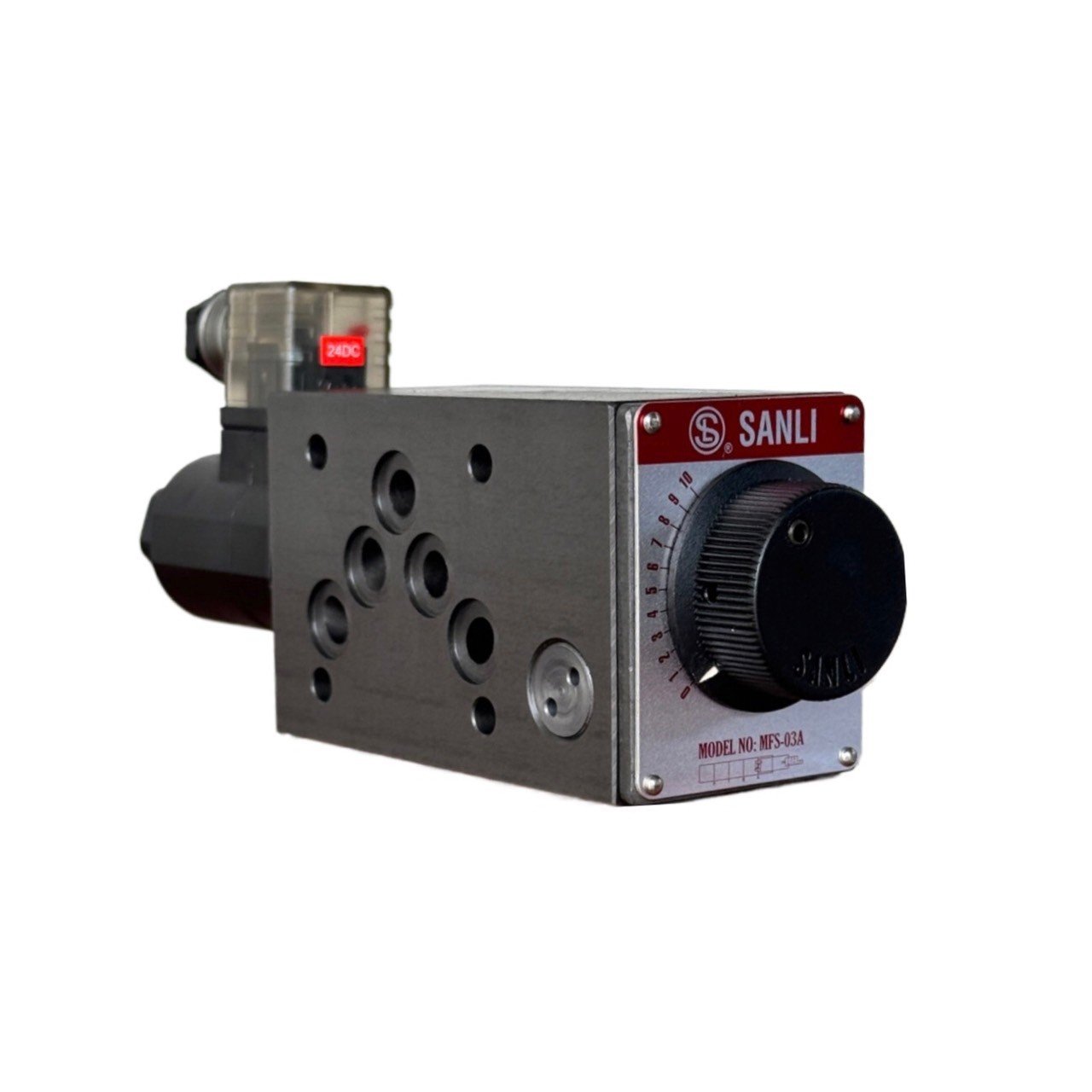 Taiwan Manufacturer Premium Hydraulic Control Laminated Flow Solenoid Valve For Sale